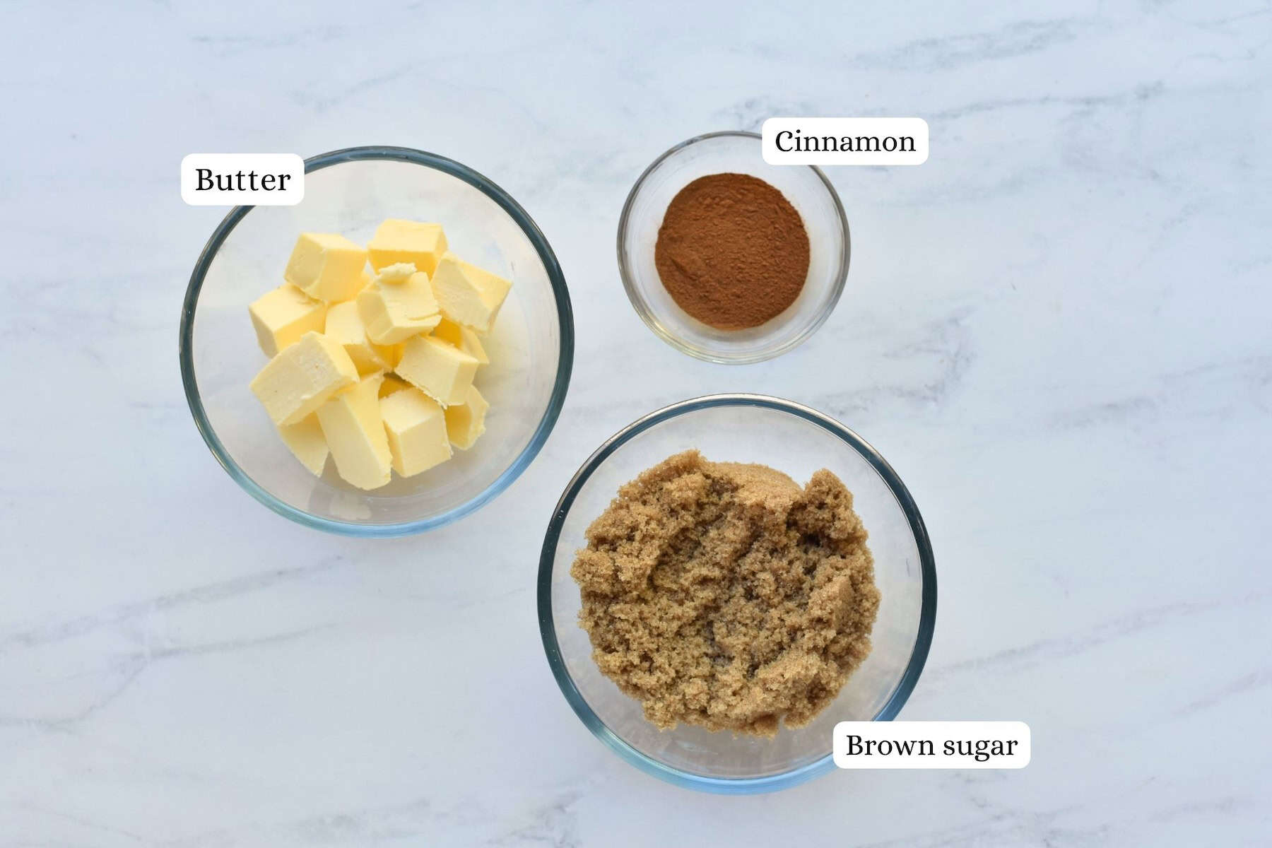 Ingredients in Cinnamon Rolls Paste