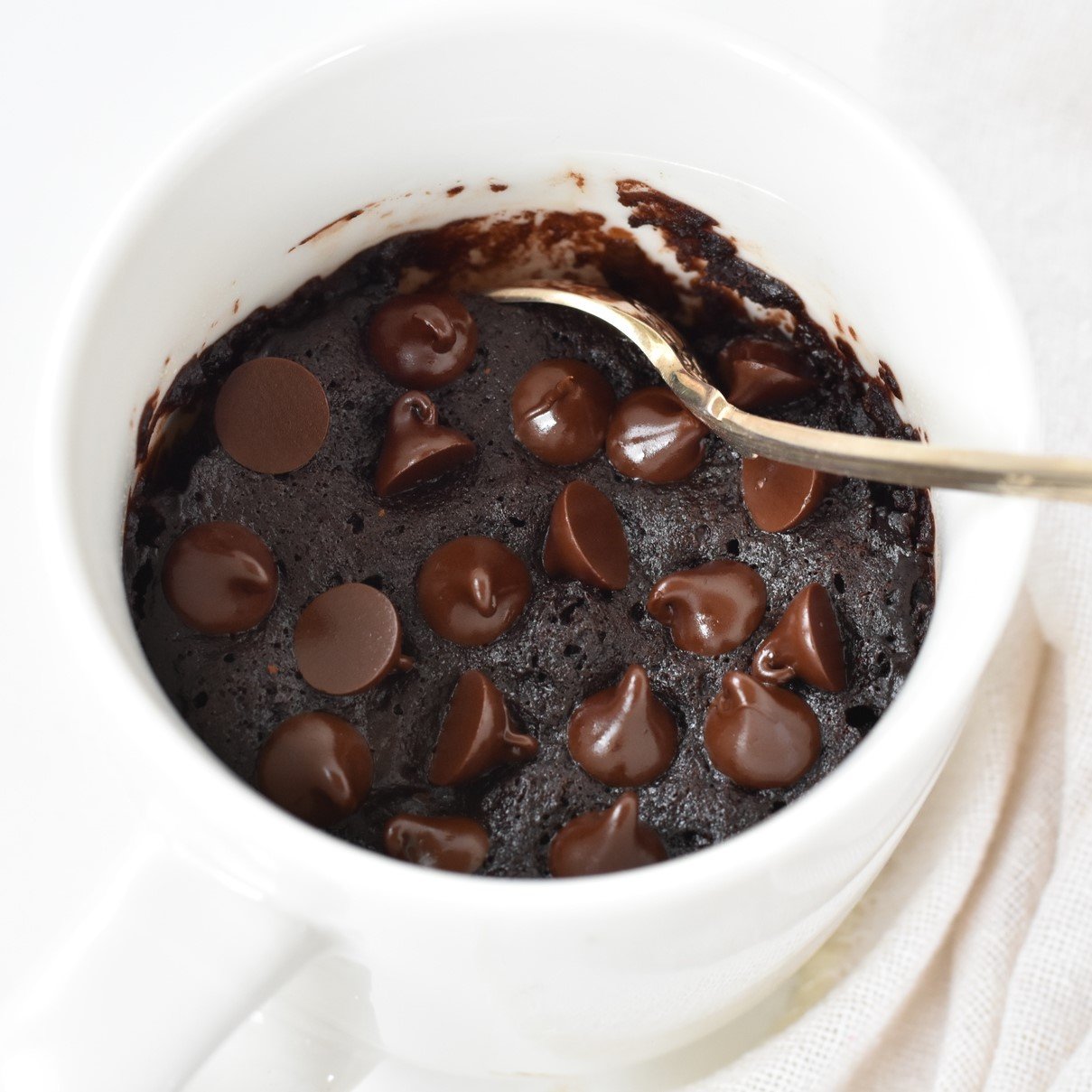Double Chocolate Muffin in a Mug (5 Mins!) Baking Envy