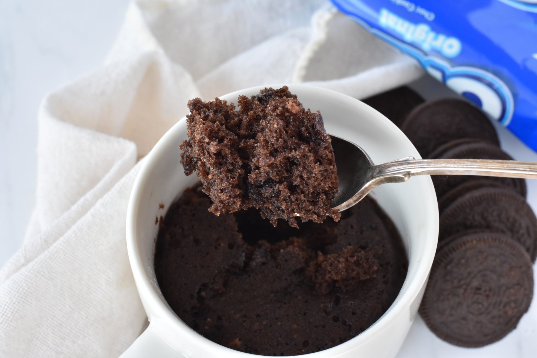 1 Minute Oreo Mug Cake New Improved Baking Envy
